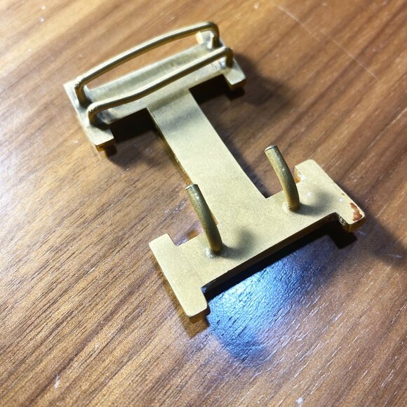 Rare Hermés Double-Claw Black Leather Belt 34" - Picture 3 of 9